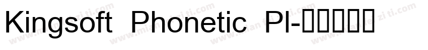 Kingsoft Phonetic Pl字体转换